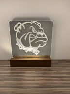 Georgia Bulldogs Laser-Engraved LED Night Light