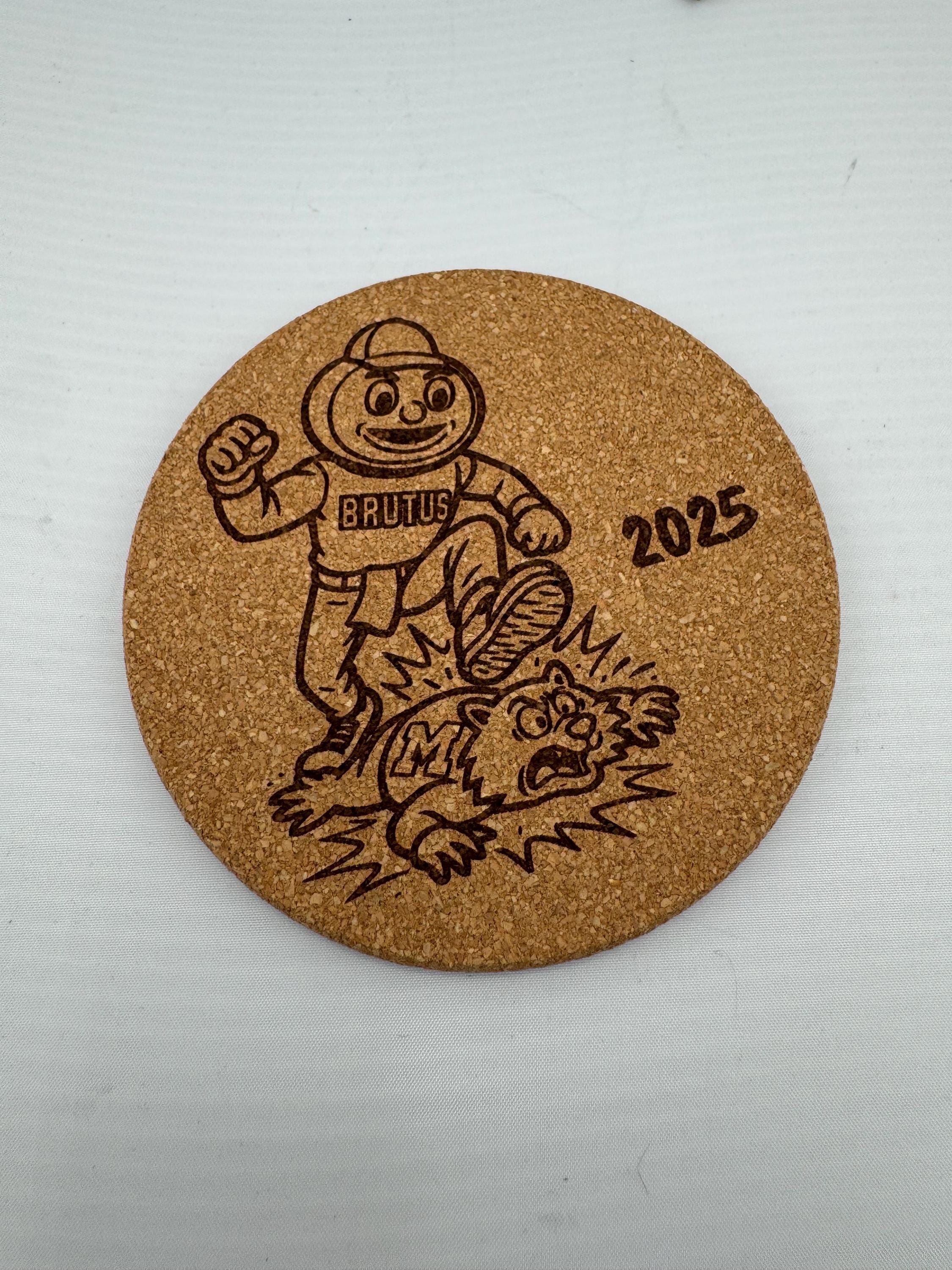 Ohio state coaster