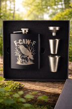 F-CAW-F Raven Flask Gift Set