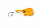 Funny Bite Peep Keychain | 3D Printed Bunny Keyring | Cute Easter Charm | Unique Plastic Keychain Gift