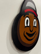 Brutus Buckeye Wooden Layered Wall Art – 18×21