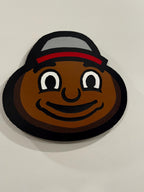Brutus Buckeye Wooden Layered Wall Art – 18×21