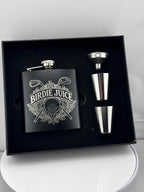 Birdie Juice Personalized Flask Gift Set